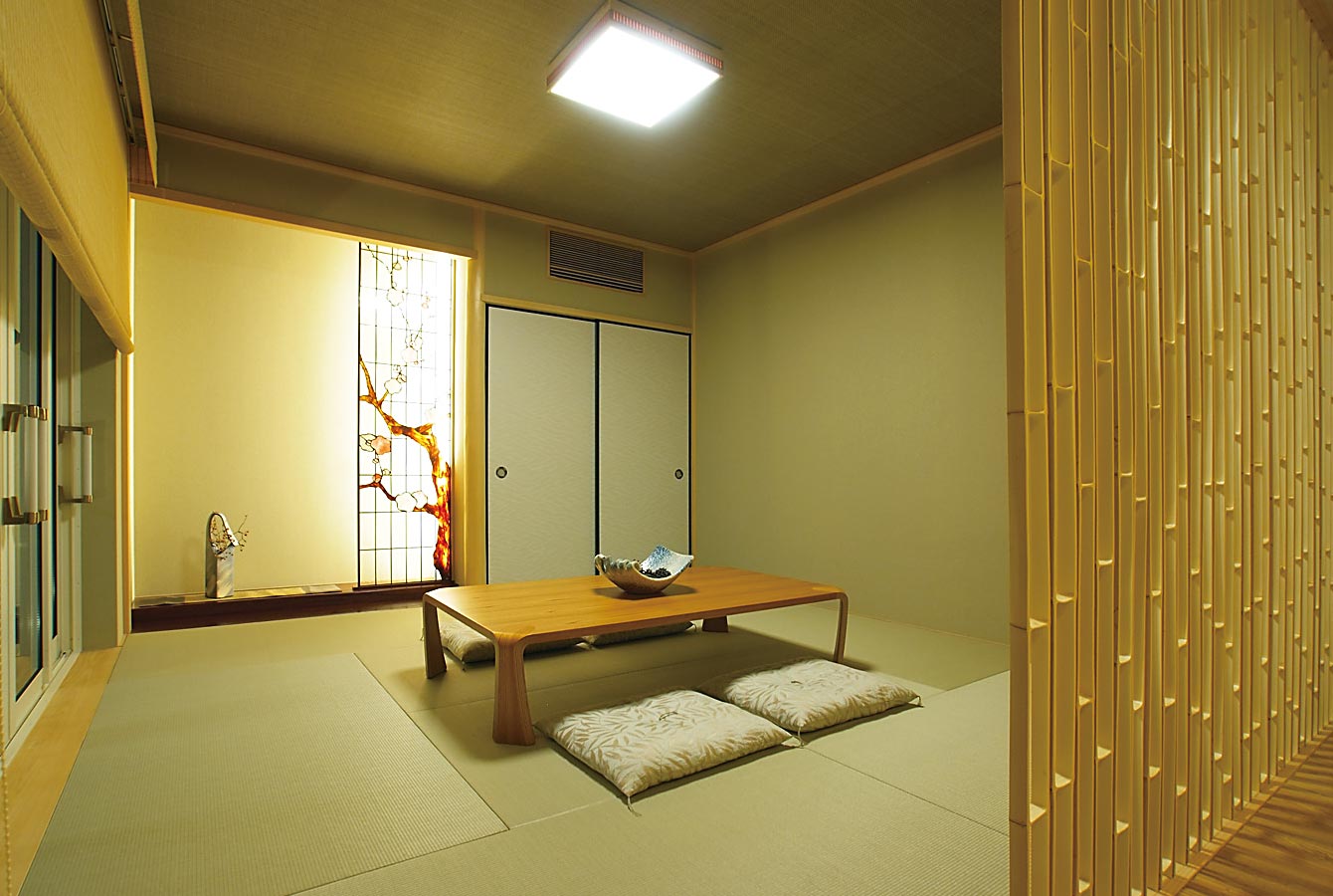 木質系住宅　姫路リバーシティ展示場　内観写真：和室01