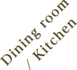 Dining room/Kitchen