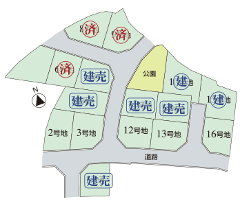 区画図