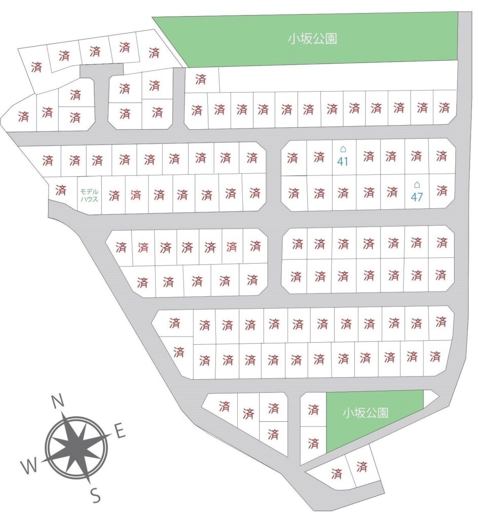 区画図