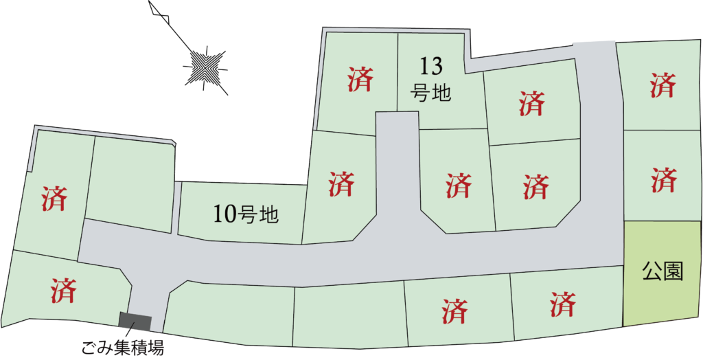 区画図