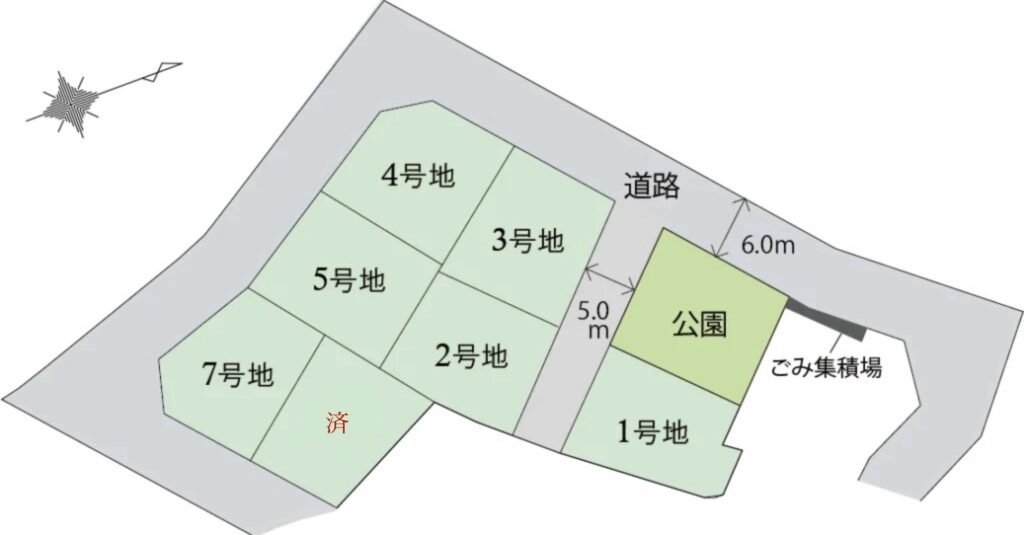 区画図
