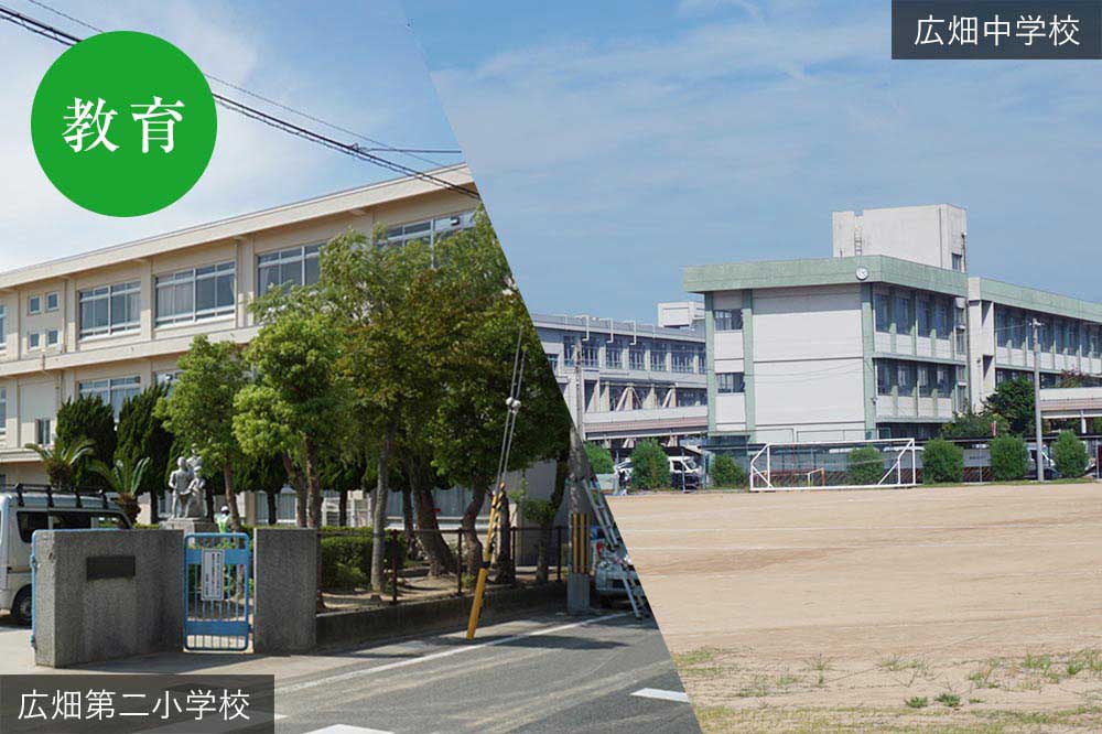 姫路市立 広畑第二小学校・姫路市立 広畑中学校