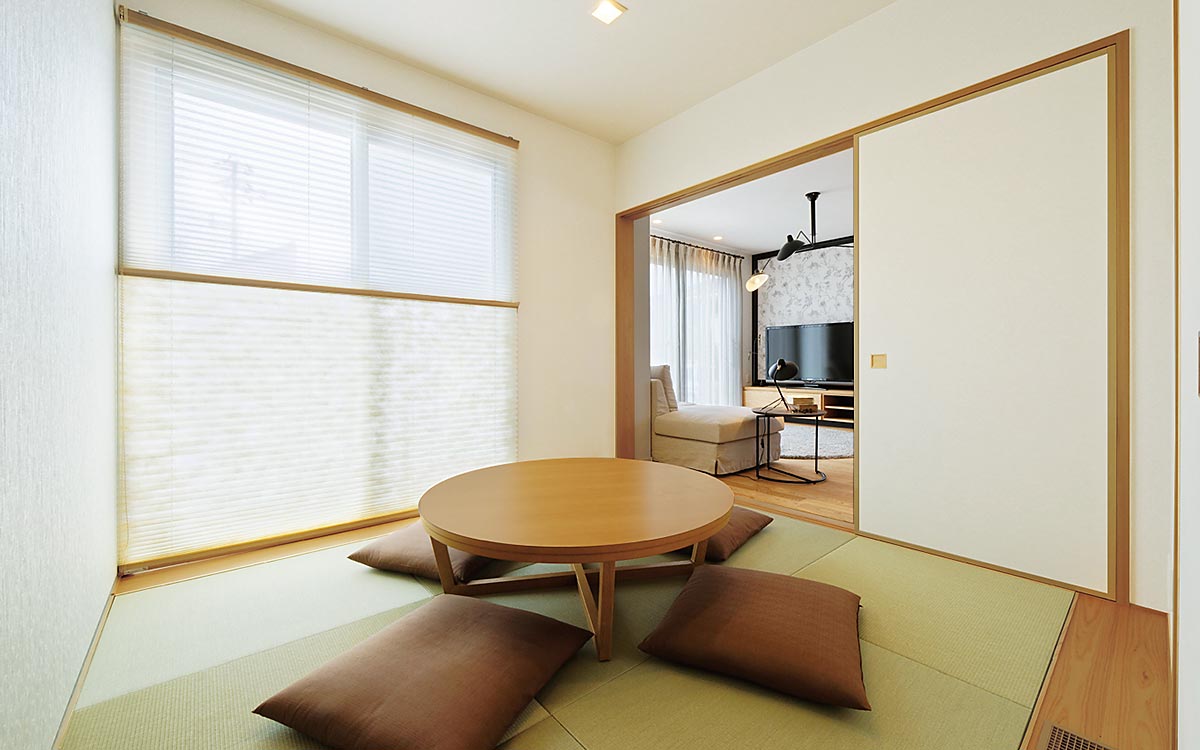 鉄骨系住宅 のぞみ野オープンハウス 内観写真:うちそとテラス