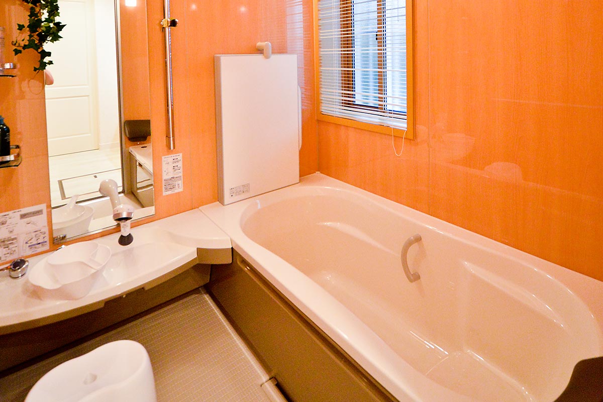 木質系住宅 勝原展示場 内観写真:サニタリー02